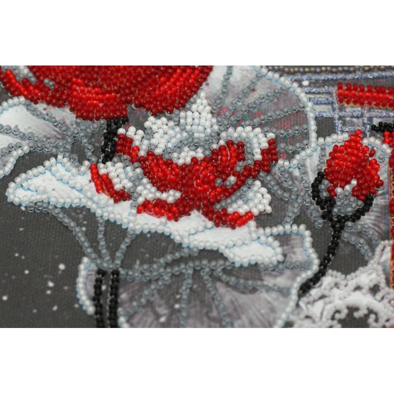 Bead Embroidery Kit on Art Canvas "Yugen"