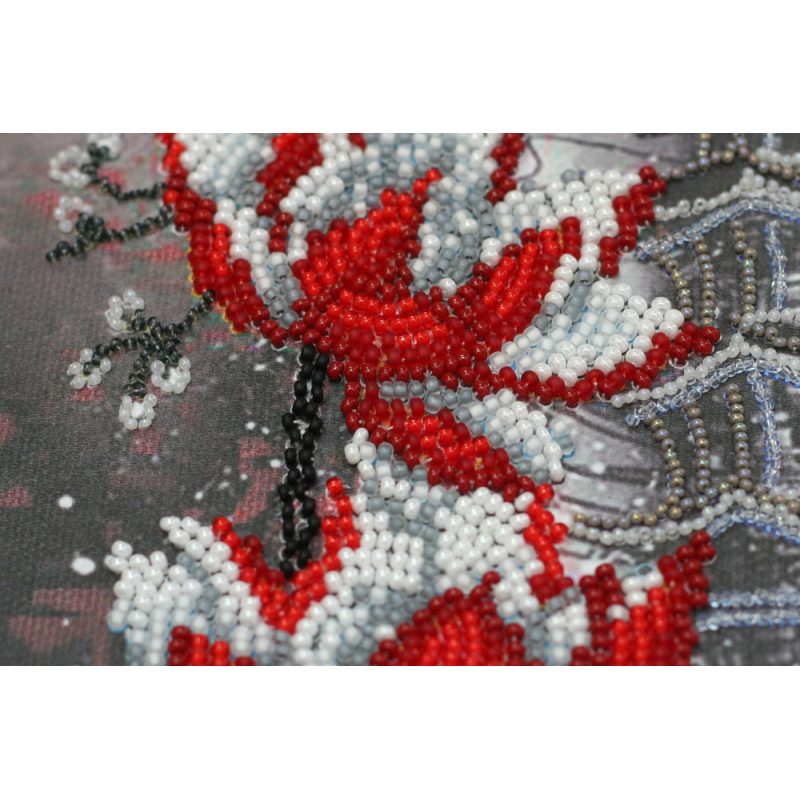 Bead Embroidery Kit on Art Canvas "Yugen"