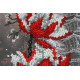 Bead Embroidery Kit on Art Canvas "Yugen"