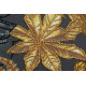 Bead Embroidery Kit on Art Canvas "Golden Tropics"