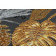 Bead Embroidery Kit on Art Canvas "Golden Tropics"