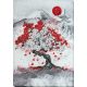 Bead Embroidery Kit on Art Canvas "Hanami"