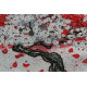Bead Embroidery Kit on Art Canvas "Hanami"