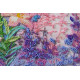 Bead Embroidery Kit on Art Canvas "Light pink"