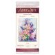 Bead Embroidery Kit on Art Canvas "Light pink"