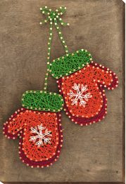 String Art Kit "Mittens"