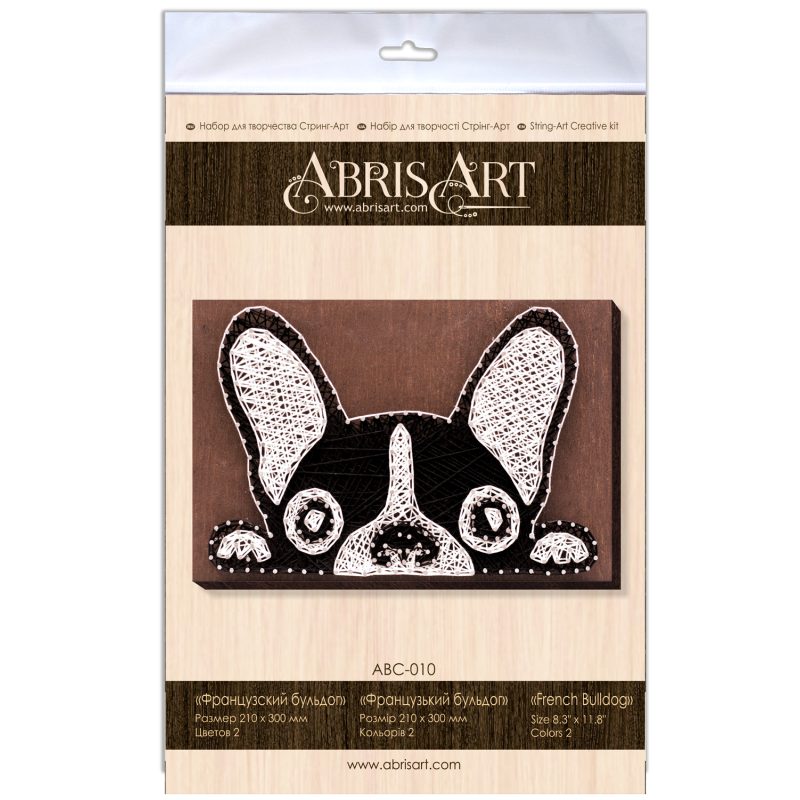 String Art Kit "French Bulldog"