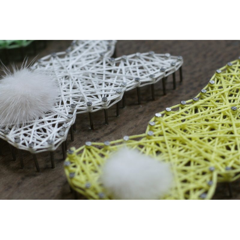 String Art Kit "Little hares"