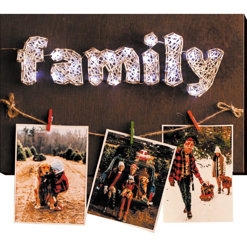 String Art Kit "Happy family"