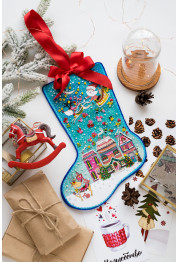 Bead Embroidery Kit on Art Canvas "Miracles"