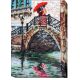 Microbead Embroidery Kit on Art Canvas "Reflection in the water"