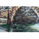 Microbead Embroidery Kit on Art Canvas "Reflection in the water"