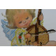 Microbead Embroidery Kit on Art Canvas "Lullaby of an angel"