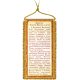 Talisman Bead Embroidery Kit on Art Canvas "Our Lady Prayer for kids (Russian text)"