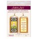 Talisman Bead Embroidery Kit on Art Canvas "Prayer to Saint Matrona (Russian text)"