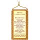 Talisman Bead Embroidery Kit on Art Canvas "Prayer for help in teaching (Russian text)"
