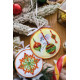 Christmas Ornament Bead Embroidery Kit "Little mouse"