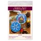 Christmas Ornament Bead Embroidery Kit "Racoon and Christmas"