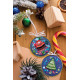 Christmas Ornament Bead Embroidery Kit "Holiday of bear"