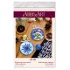Christmas Ornament Bead Embroidery Kit "Warm embrace"
