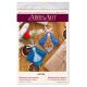 Christmas Ornament Bead Embroidery Kit "There is a Christmas tree born in a forest!"