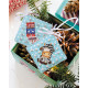 Christmas Ornament Bead Embroidery Kit "There is a calf swinging"