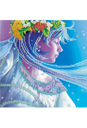 Bead Embroidery Pattern on Art Canvas "Lada"