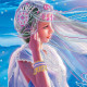 Bead Embroidery Pattern on Art Canvas "Roda"