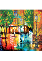 Bead Embroidery Pattern on Art Canvas "Autumn Fantasy"