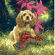 Bead Embroidery Pattern on Art Canvas "Successful Hunting"