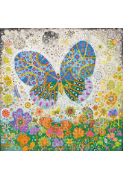 Bead Embroidery Pattern on Art Canvas "Magic dream"