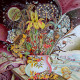 Bead Embroidery Pattern on Art Canvas "Seasonal change"