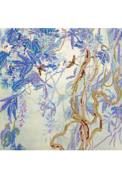 Bead Embroidery Pattern on Art Canvas "Morning in the vines"