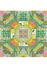Bead Embroidery Pattern on Art Canvas "August pattern"
