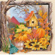 Bead Embroidery Pattern on Art Canvas "Garden Decor"