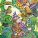 Bead Embroidery Pattern on Art Canvas "Spring warbling"