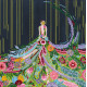 Bead Embroidery Pattern on Art Canvas "Heiday"
