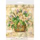 Bead Embroidery Pattern on Art Canvas "Transparency of watercolors"