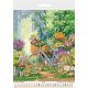 Bead Embroidery Pattern on Art Canvas "In the style of retro"