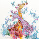 Bead Embroidery Pattern on Art Canvas "Spotty giraffes"