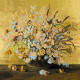 Bead Embroidery Pattern on Art Canvas "The smell of autumn"