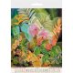 Bead Embroidery Pattern on Art Canvas "Treasures of the jungle"