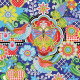 Bead Embroidery Pattern on Art Canvas "Twitter bird"