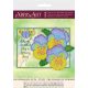 Bead Embroidery Pattern on Art Canvas "The charm of summer"