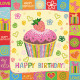 Bead Embroidery Pattern on Art Canvas "Fun party"