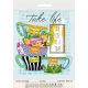 Bead Embroidery Pattern on Art Canvas "Coffee break"