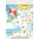 Bead Embroidery Pattern on Art Canvas "Let it fly"