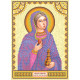 Icon Bead Embroidery Pattern on Art Canvas "St. Mary"
