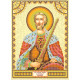 Icon Bead Embroidery Pattern on Art Canvas "St. Alexander"