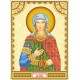 Icon Bead Embroidery Pattern on Art Canvas "St. Fotinia (Svetlana)"